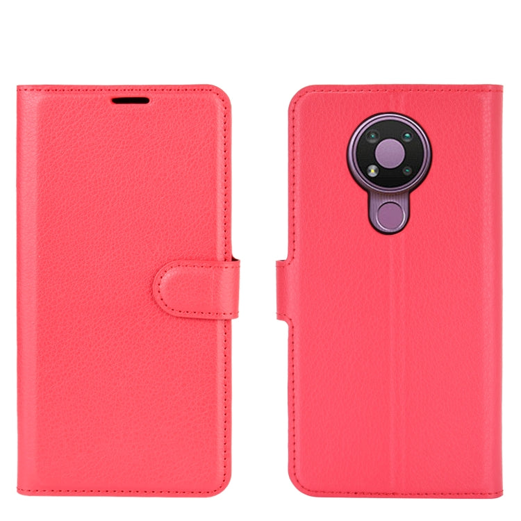 For Nokia 3.4 Litchi Texture Horizontal Flip Protective Case with Holder & Card Slots & Wallet