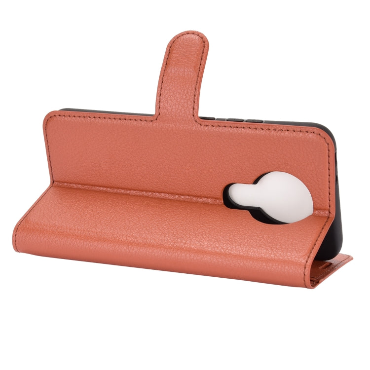 For Nokia 3.4 Litchi Texture Horizontal Flip Protective Case with Holder & Card Slots & Wallet