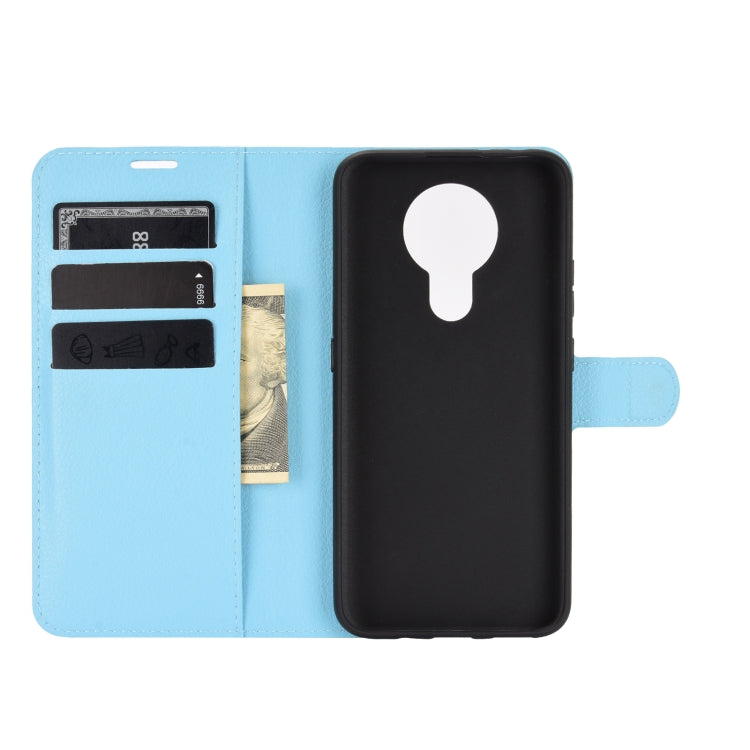 For Nokia 3.4 Litchi Texture Horizontal Flip Protective Case with Holder & Card Slots & Wallet