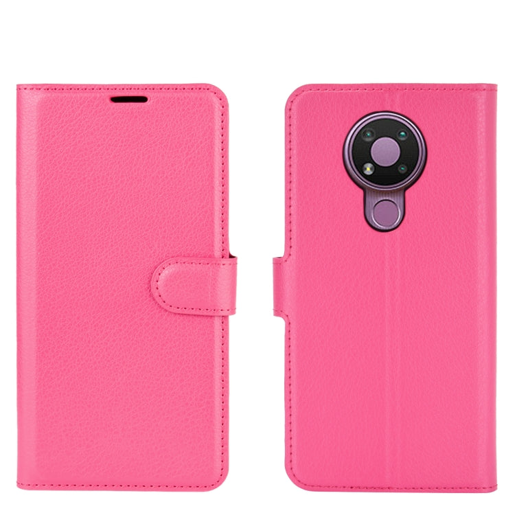 For Nokia 3.4 Litchi Texture Horizontal Flip Protective Case with Holder & Card Slots & Wallet