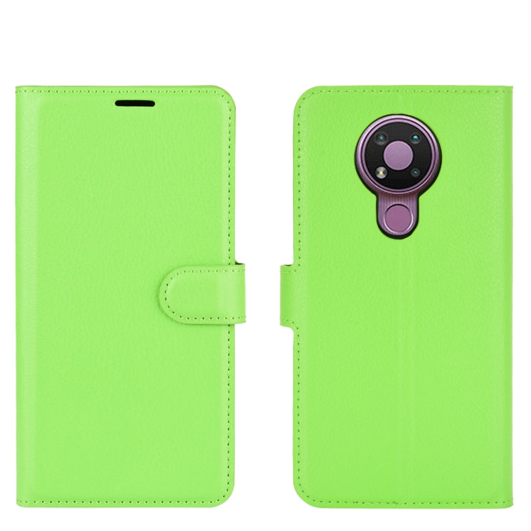 For Nokia 3.4 Litchi Texture Horizontal Flip Protective Case with Holder & Card Slots & Wallet