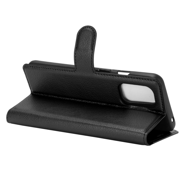 For OnePlus 8T Litchi Texture Horizontal Flip Protective Case with Holder & Card Slots & Wallet