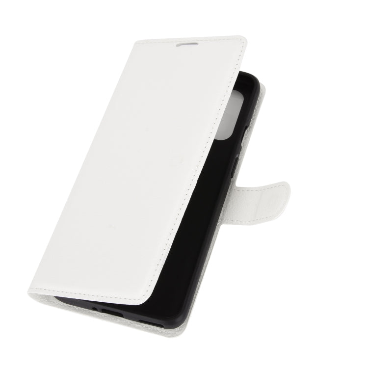 For OnePlus 8T Litchi Texture Horizontal Flip Protective Case with Holder & Card Slots & Wallet