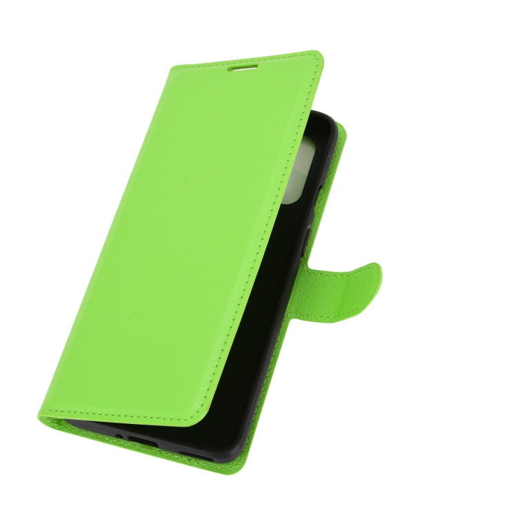 For OnePlus 8T Litchi Texture Horizontal Flip Protective Case with Holder & Card Slots & Wallet