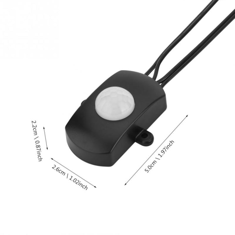 DC 5V/12V/24V USB Body Infrared PIR Motion Sensor Switch Human Motion Sensor Detector Switch For LED Light Strip