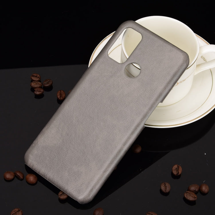 For OPPO A53 (2020) / A32 (2020) Shockproof Litchi Texture PC + PU Case