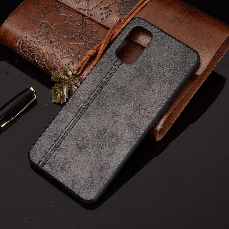 For OPPO Realme X7 Shockproof Sewing Cow Pattern Skin PC + PU + TPU Case