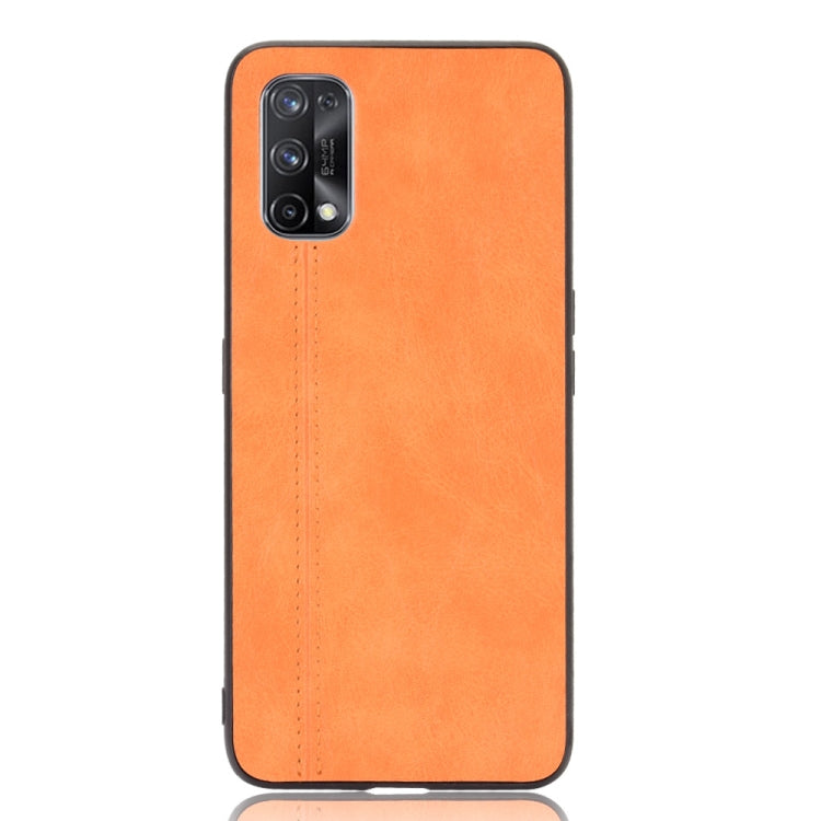 For OPPO Realme X7 Shockproof Sewing Cow Pattern Skin PC + PU + TPU Case