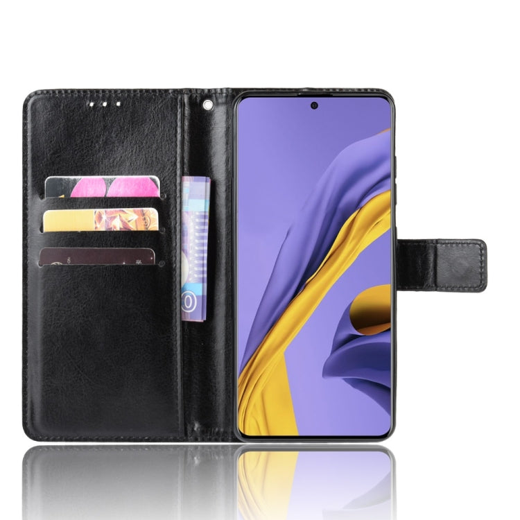 For Samsung Galaxy M51 Retro Crazy Horse Texture Horizontal Flip Leather Case with Holder & Card Slots & Photo Frame
