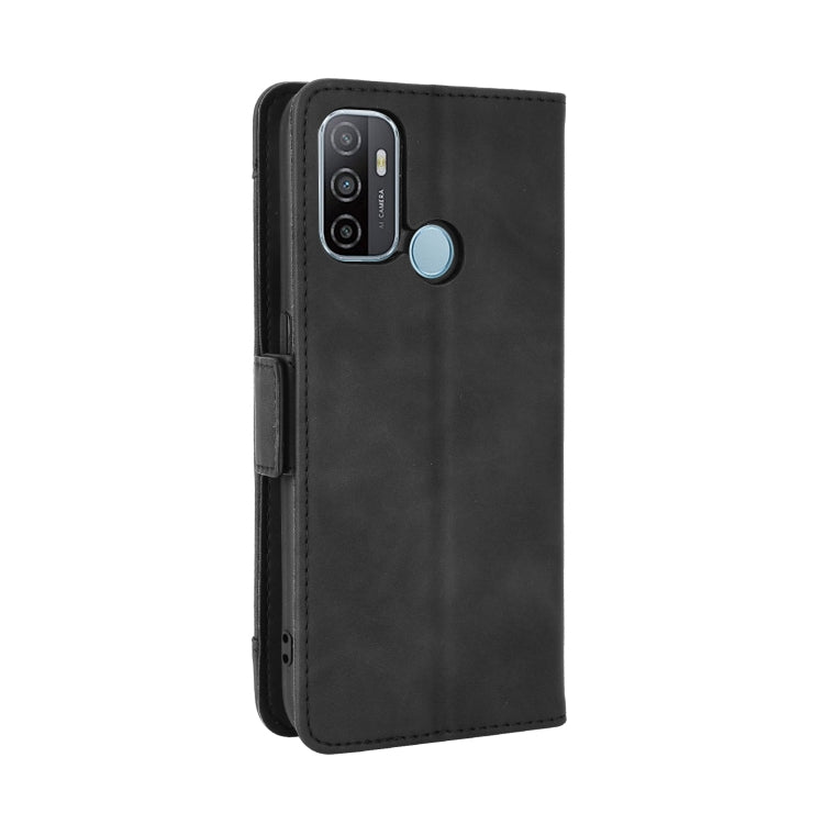 For OPPO A53 2020 / A53S 2020 / A33 Wallet Style Skin Feel Calf Pattern Leather Case with Separate Card Slot