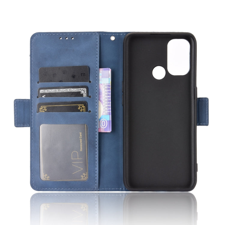 For OPPO A53 2020 / A53S 2020 / A33 Wallet Style Skin Feel Calf Pattern Leather Case with Separate Card Slot