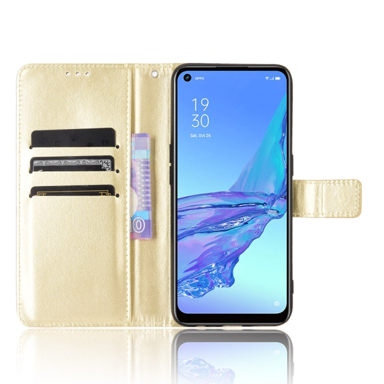For OPPO A53 2020 / A53S 2020 / A33  Retro Crazy Horse Texture Horizontal Flip Leather Case with Holder & Card Slots