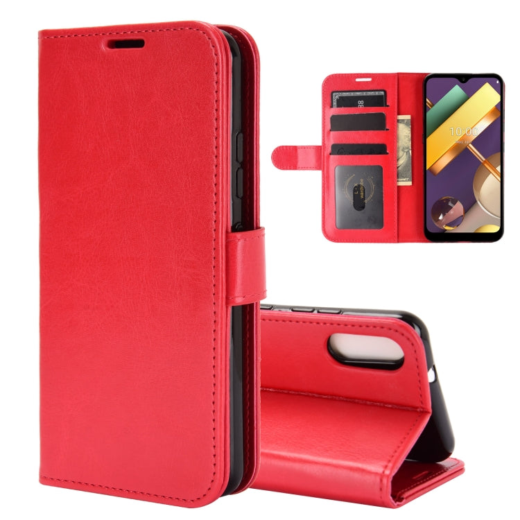 For LG K22 R64 Texture Single Horizontal Flip Protective Case with Holder & Card Slots & Wallet& Photo Frame