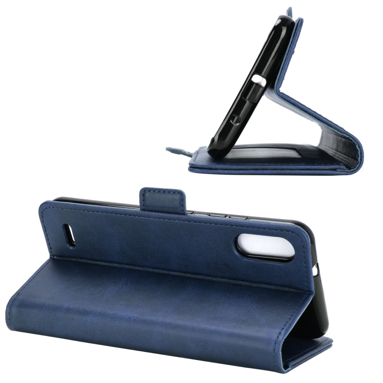 For LG K22 Dual-side Magnetic Buckle Horizontal Flip Leather Case with Holder & Card Slots & Wallet