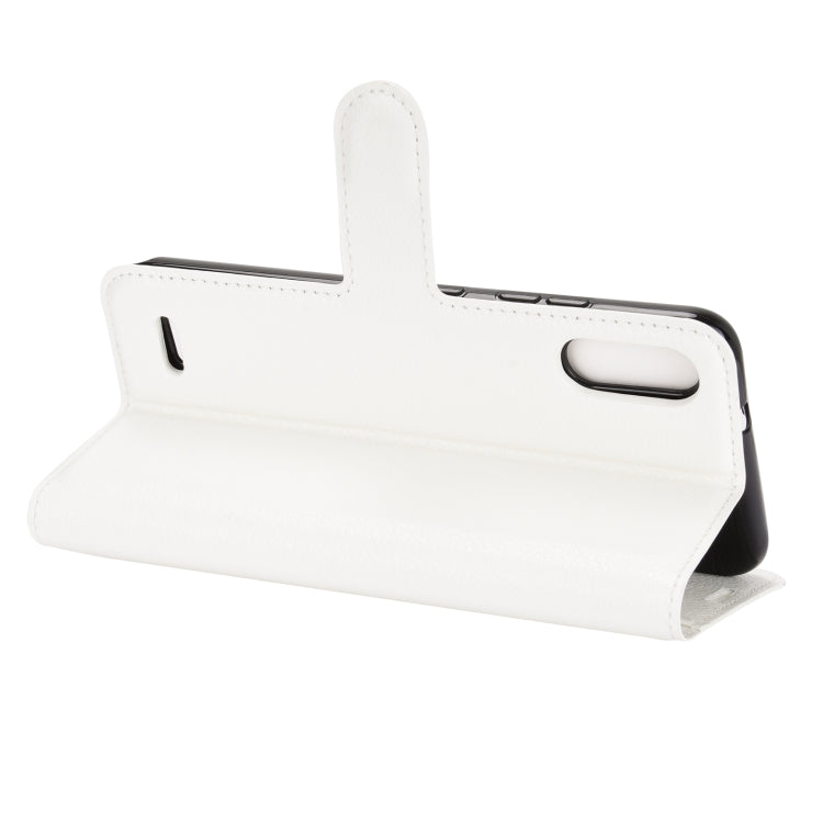 For LG K22 Litchi Texture Horizontal Flip Protective Case with Holder & Card Slots & Wallet