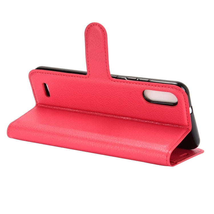 For LG K22 Litchi Texture Horizontal Flip Protective Case with Holder & Card Slots & Wallet