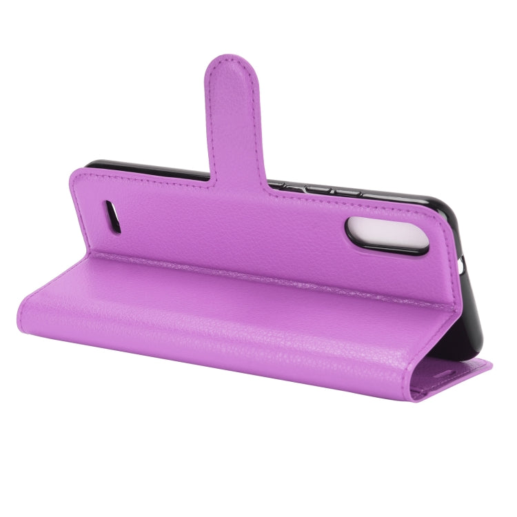 For LG K22 Litchi Texture Horizontal Flip Protective Case with Holder & Card Slots & Wallet