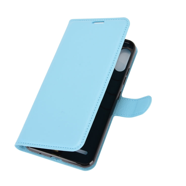 For LG K22 Litchi Texture Horizontal Flip Protective Case with Holder & Card Slots & Wallet