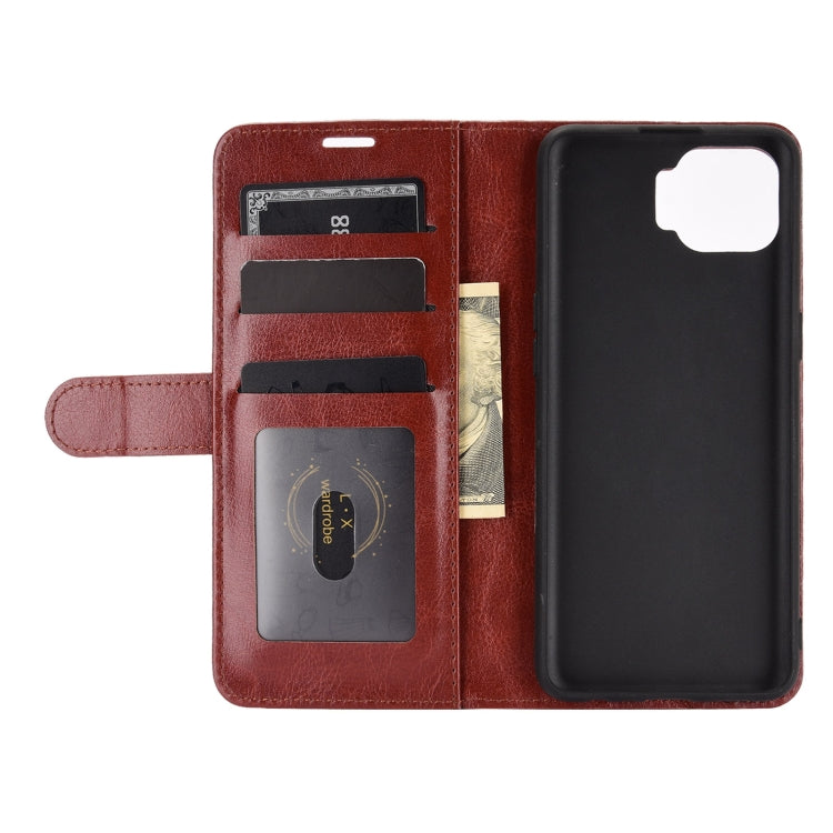 For OPPO F17 Pro R64 Texture Single Horizontal Flip Protective Case with Holder & Card Slots & Wallet& Photo Frame