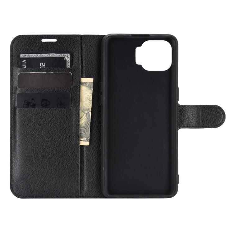 For OPPO F17 Pro Litchi Texture Horizontal Flip Protective Case with Holder & Card Slots & Wallet