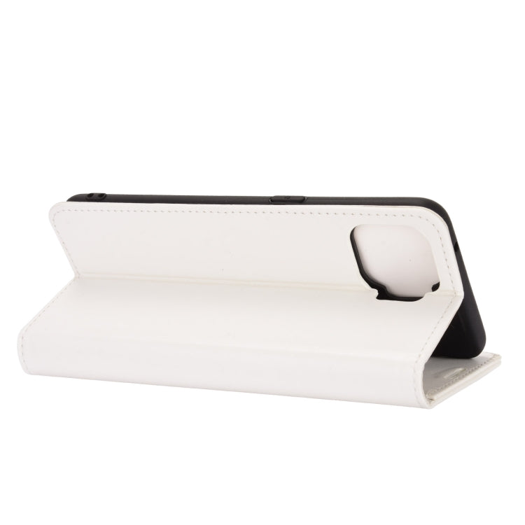 For OPPO F17 R64 Texture Single Horizontal Flip Protective Case with Holder & Card Slots & Wallet& Photo Frame