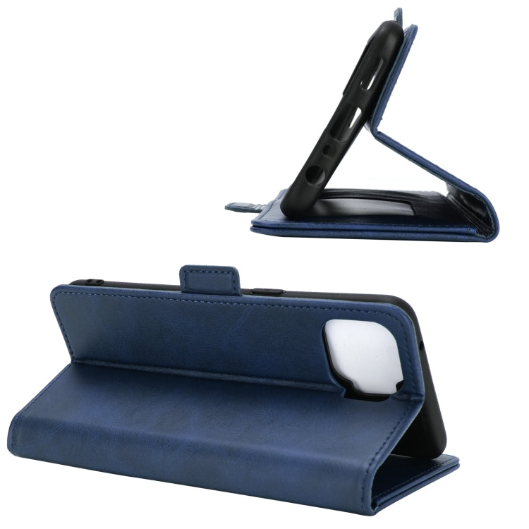 For OPPO F17 Dual-side Magnetic Buckle Horizontal Flip Leather Case with Holder & Card Slots & Wallet