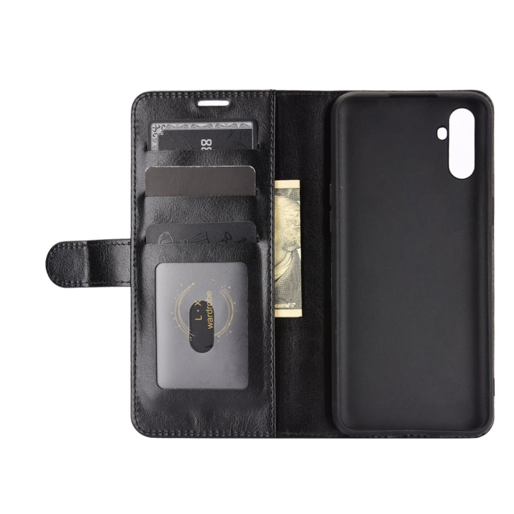 For OPPO Realme C3 without Fingerprint R64 Texture Single Horizontal Flip Protective Case with Holder & Card Slots & Wallet& Photo Frame