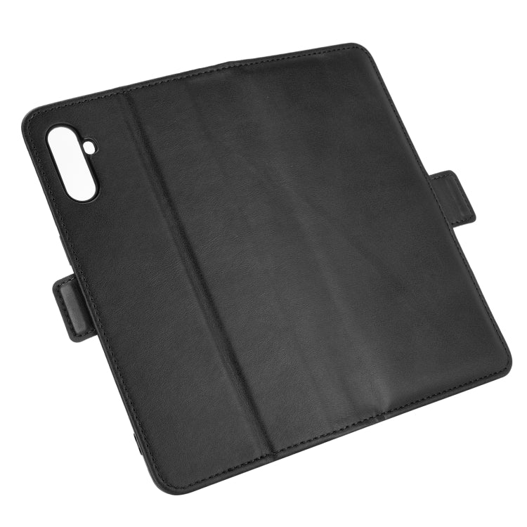 For OPPO Realme C3 without Fingerprint Dual-side Magnetic Buckle Horizontal Flip Leather Case with Holder & Card Slots & Wallet