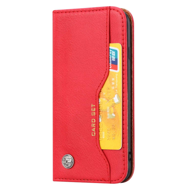 Knead Skin Texture Horizontal Flip Leather Case for iPhone 6 & 6s / 7 & 8, with Photo Frame & Holder & Card Slots & Wallet
