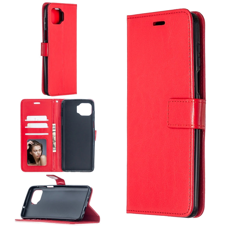 For Motorola Moto G 5G Plus Crazy Horse Texture Horizontal Flip Leather Case with Holder & Card Slots & Wallet & Photo Frame