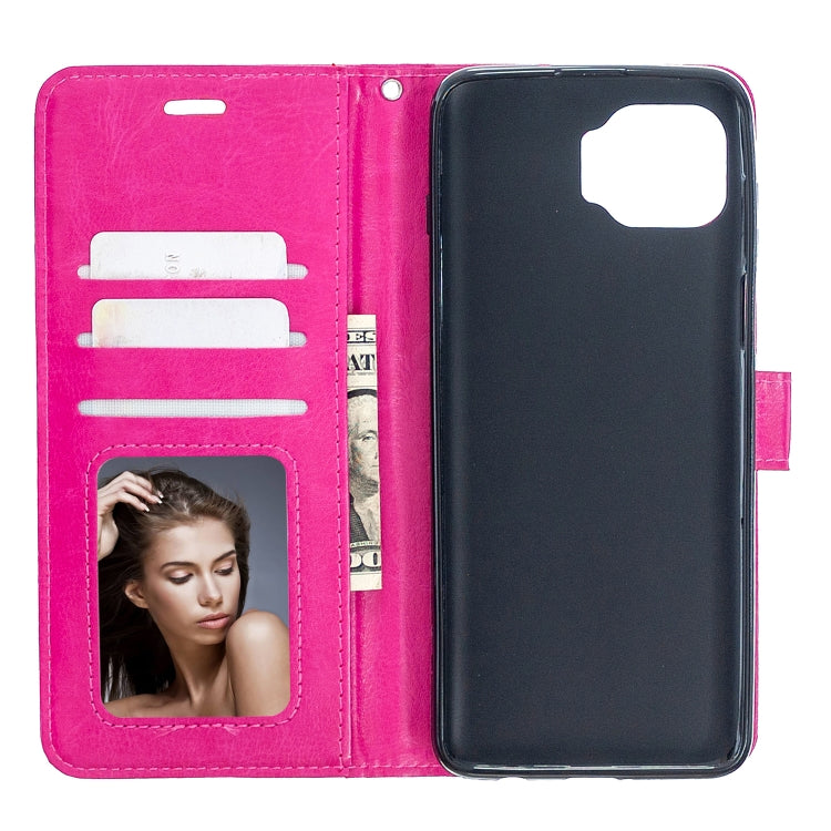 For Motorola Moto G 5G Plus Crazy Horse Texture Horizontal Flip Leather Case with Holder & Card Slots & Wallet & Photo Frame