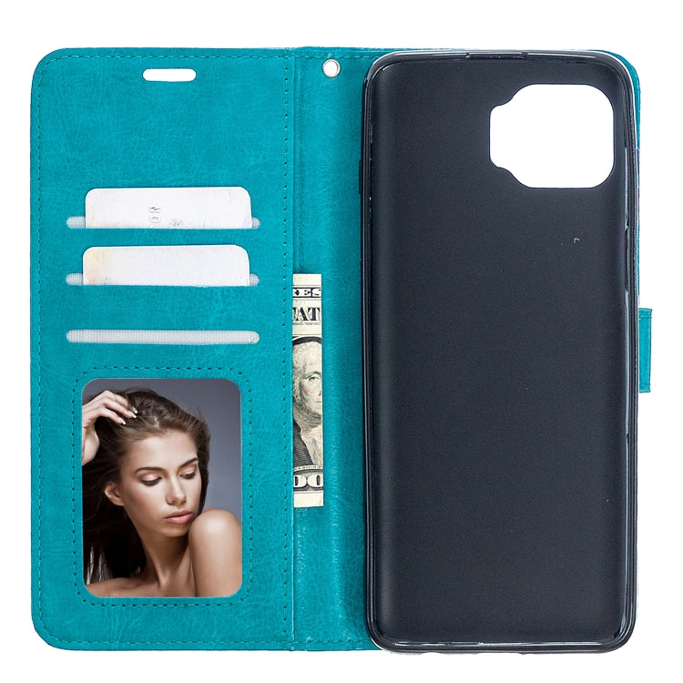 For Motorola Moto G 5G Plus Crazy Horse Texture Horizontal Flip Leather Case with Holder & Card Slots & Wallet & Photo Frame