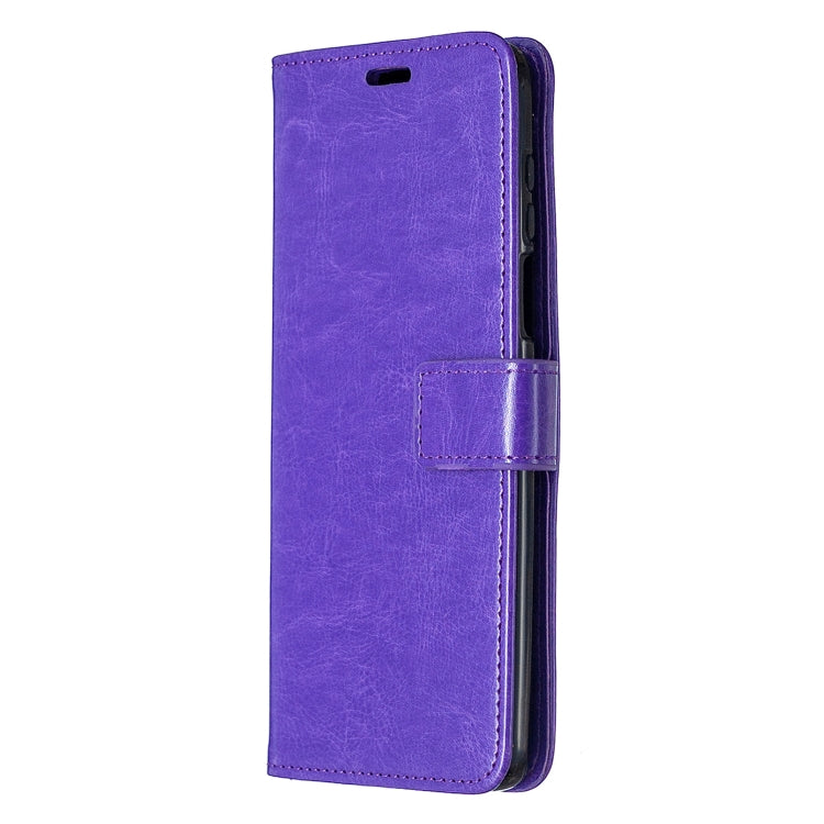 For Motorola Moto G 5G Plus Crazy Horse Texture Horizontal Flip Leather Case with Holder & Card Slots & Wallet & Photo Frame