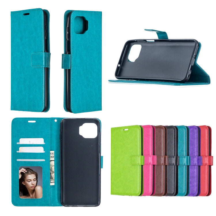 For Motorola Moto G 5G Plus Crazy Horse Texture Horizontal Flip Leather Case with Holder & Card Slots & Wallet & Photo Frame