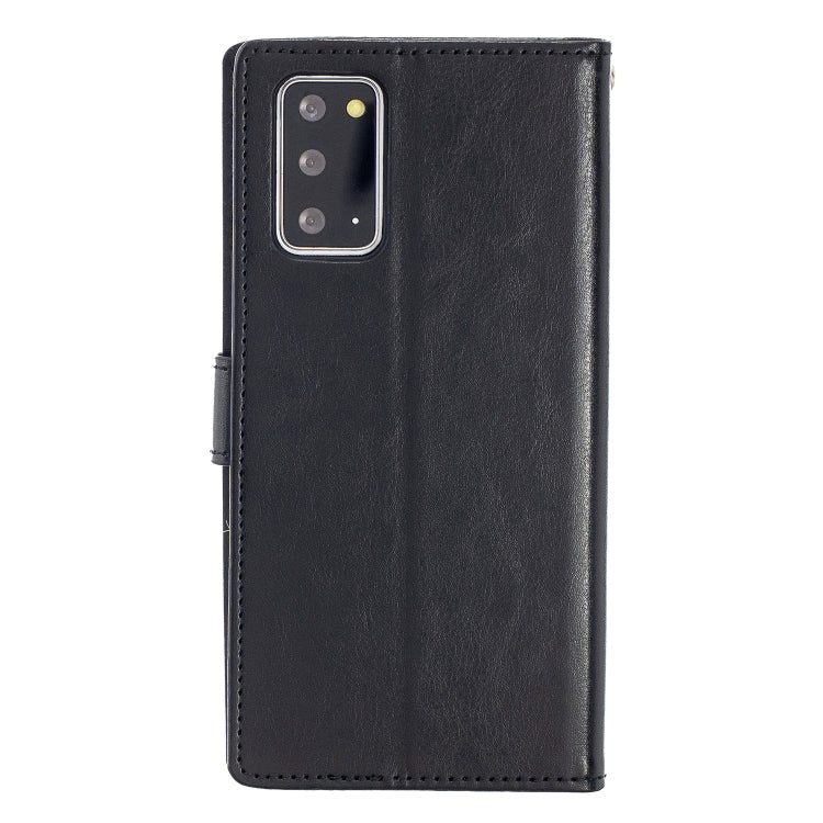 For Samsung Galaxy Note20 Crazy Horse Texture Horizontal Flip Leather Case with Holder & Card Slots & Wallet & Photo Frame