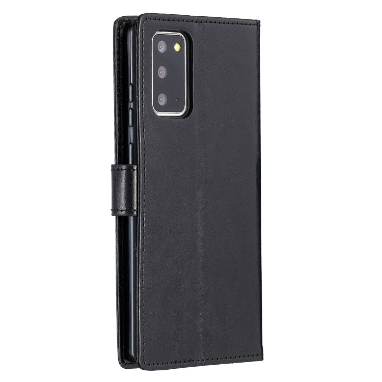For Samsung Galaxy Note20 Crazy Horse Texture Horizontal Flip Leather Case with Holder & Card Slots & Wallet & Photo Frame