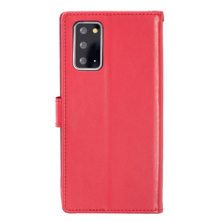 For Samsung Galaxy Note20 Crazy Horse Texture Horizontal Flip Leather Case with Holder & Card Slots & Wallet & Photo Frame