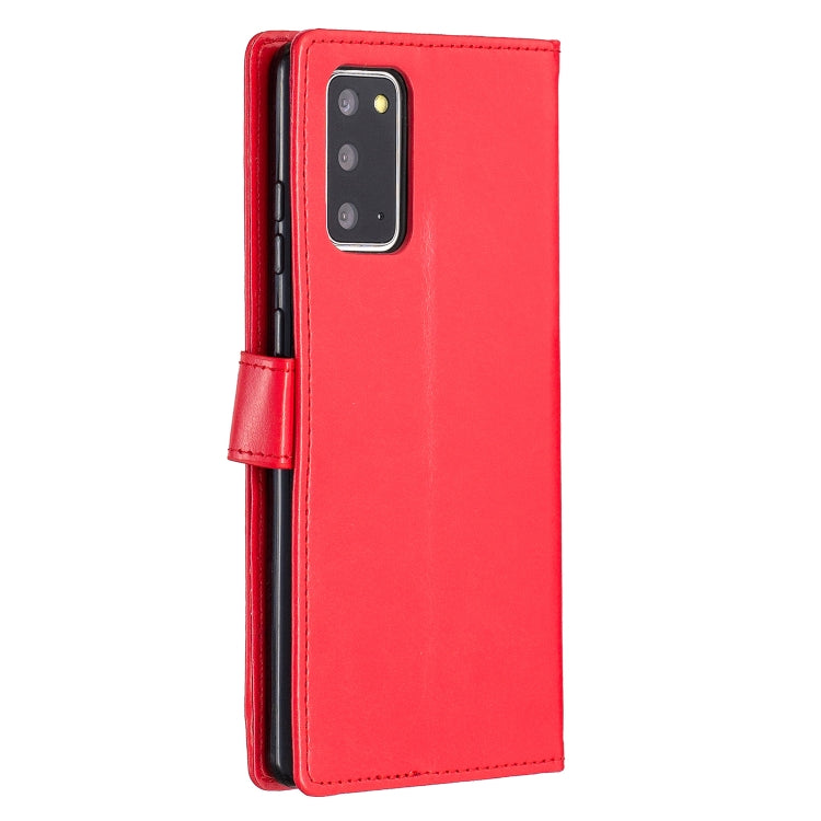 For Samsung Galaxy Note20 Crazy Horse Texture Horizontal Flip Leather Case with Holder & Card Slots & Wallet & Photo Frame
