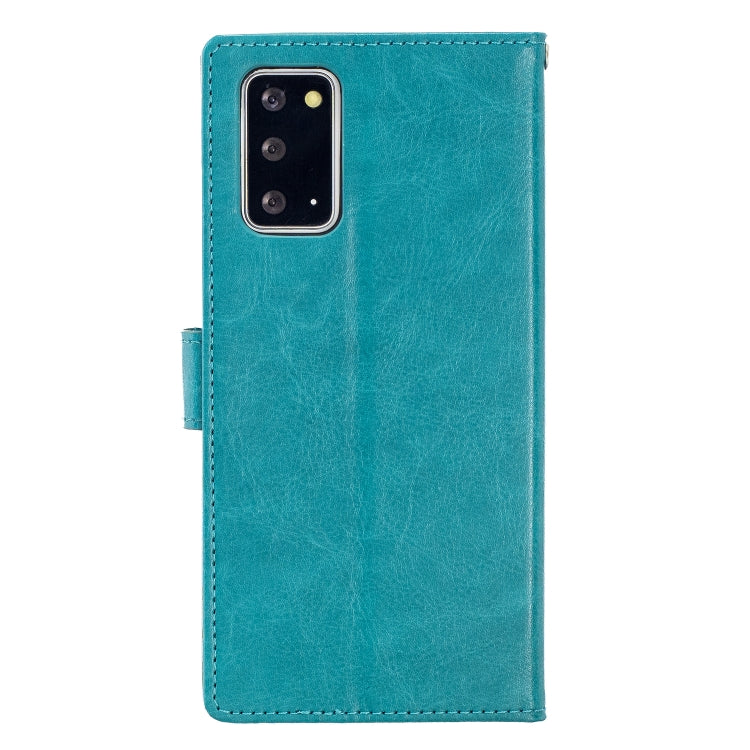 For Samsung Galaxy Note20 Crazy Horse Texture Horizontal Flip Leather Case with Holder & Card Slots & Wallet & Photo Frame
