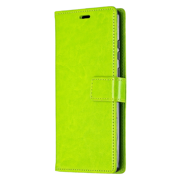 For Samsung Galaxy Note20 Crazy Horse Texture Horizontal Flip Leather Case with Holder & Card Slots & Wallet & Photo Frame