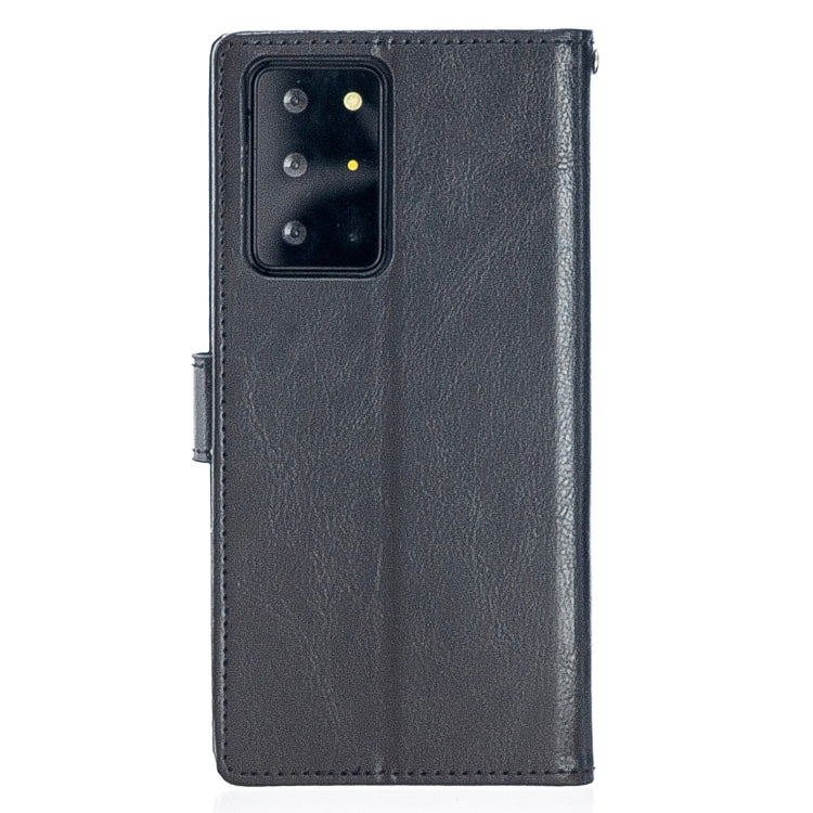 For Samsung Galaxy Note20 Ultra Crazy Horse Texture Horizontal Flip Leather Case with Holder & Card Slots & Wallet & Photo Frame