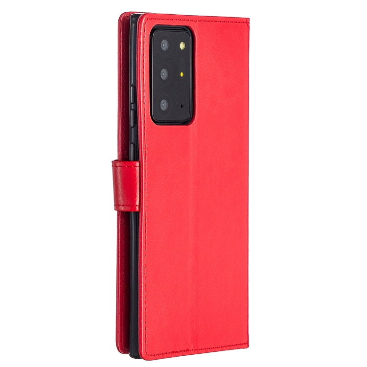 For Samsung Galaxy Note20 Ultra Crazy Horse Texture Horizontal Flip Leather Case with Holder & Card Slots & Wallet & Photo Frame