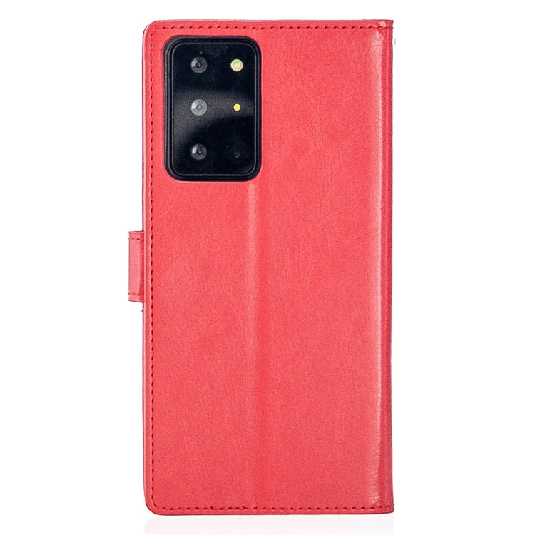 For Samsung Galaxy Note20 Ultra Crazy Horse Texture Horizontal Flip Leather Case with Holder & Card Slots & Wallet & Photo Frame