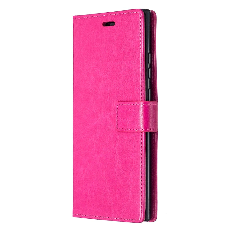 For Samsung Galaxy Note20 Ultra Crazy Horse Texture Horizontal Flip Leather Case with Holder & Card Slots & Wallet & Photo Frame