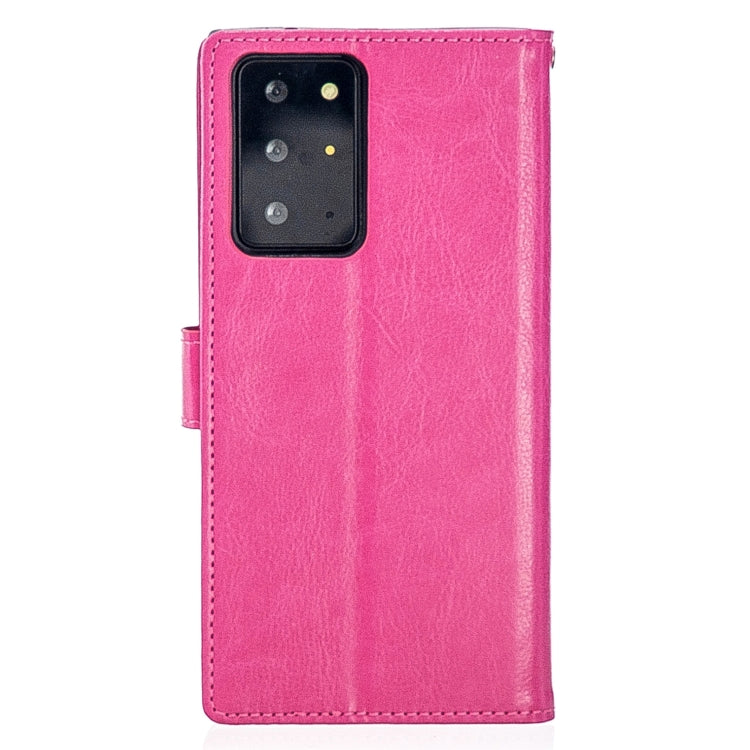 For Samsung Galaxy Note20 Ultra Crazy Horse Texture Horizontal Flip Leather Case with Holder & Card Slots & Wallet & Photo Frame
