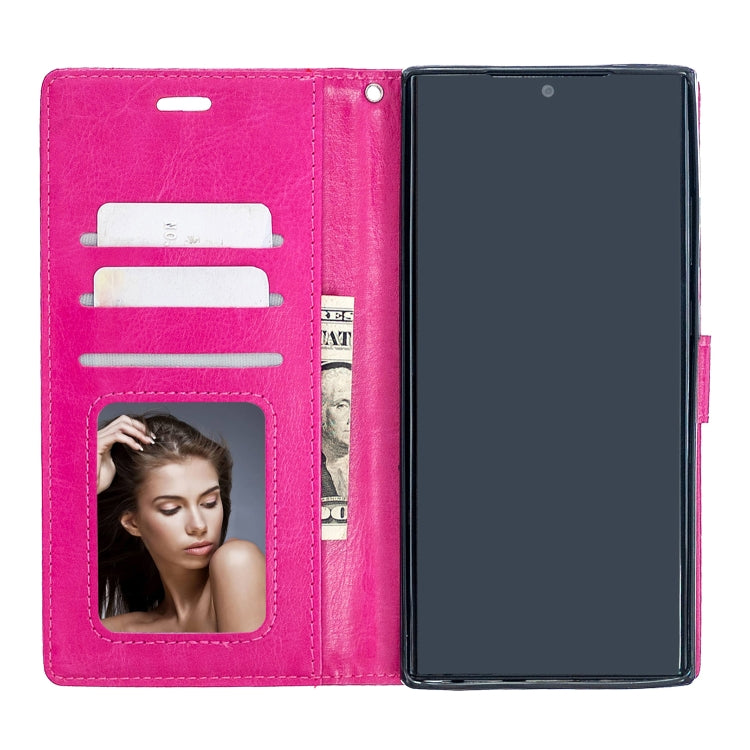 For Samsung Galaxy Note20 Ultra Crazy Horse Texture Horizontal Flip Leather Case with Holder & Card Slots & Wallet & Photo Frame