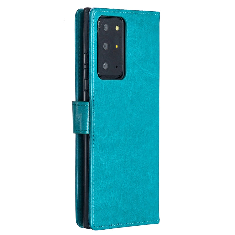 For Samsung Galaxy Note20 Ultra Crazy Horse Texture Horizontal Flip Leather Case with Holder & Card Slots & Wallet & Photo Frame
