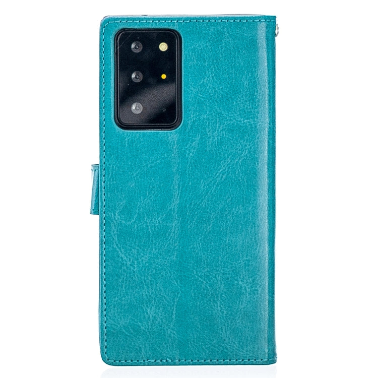 For Samsung Galaxy Note20 Ultra Crazy Horse Texture Horizontal Flip Leather Case with Holder & Card Slots & Wallet & Photo Frame