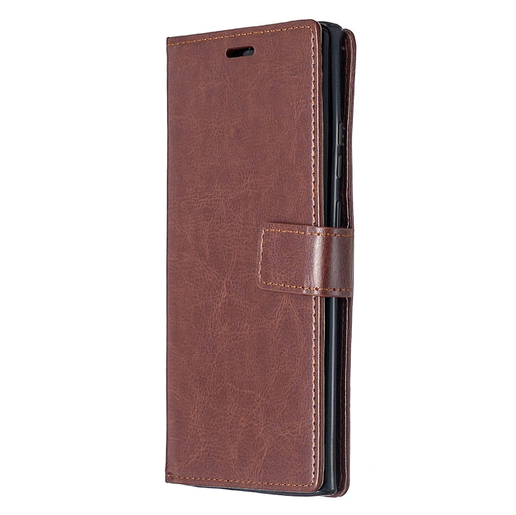 For Samsung Galaxy Note20 Ultra Crazy Horse Texture Horizontal Flip Leather Case with Holder & Card Slots & Wallet & Photo Frame