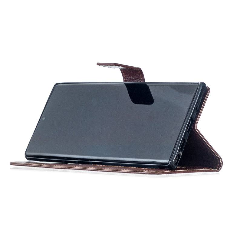 For Samsung Galaxy Note20 Ultra Crazy Horse Texture Horizontal Flip Leather Case with Holder & Card Slots & Wallet & Photo Frame
